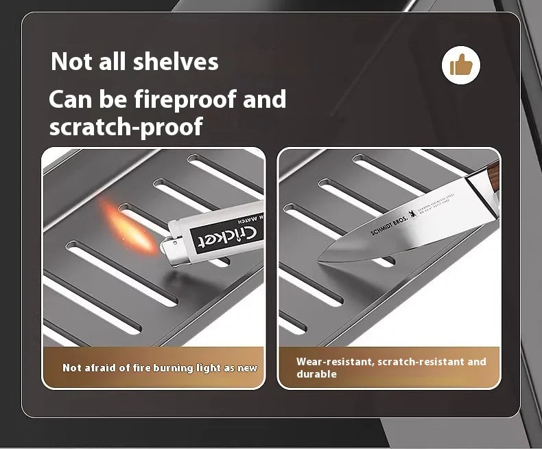 Kitchen and bathroom storage rack, washbasin rack, suction cup mirror, front rack, bathroom sink, faucet, wall mounted